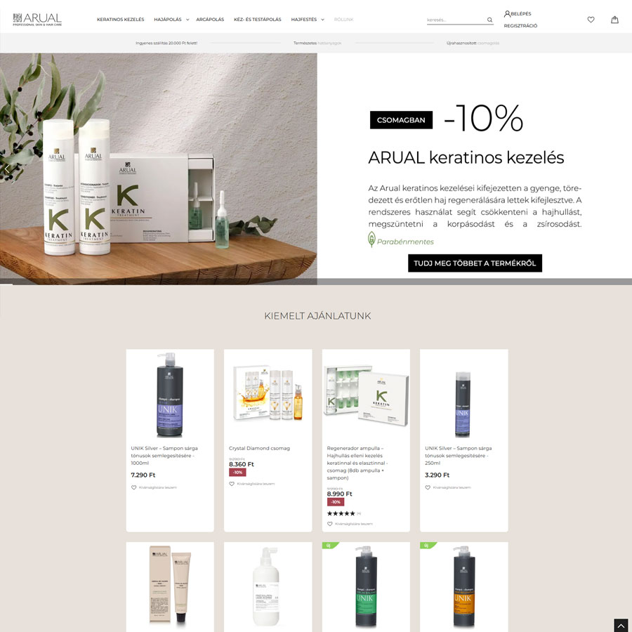 Arual Cosmetics Hungary